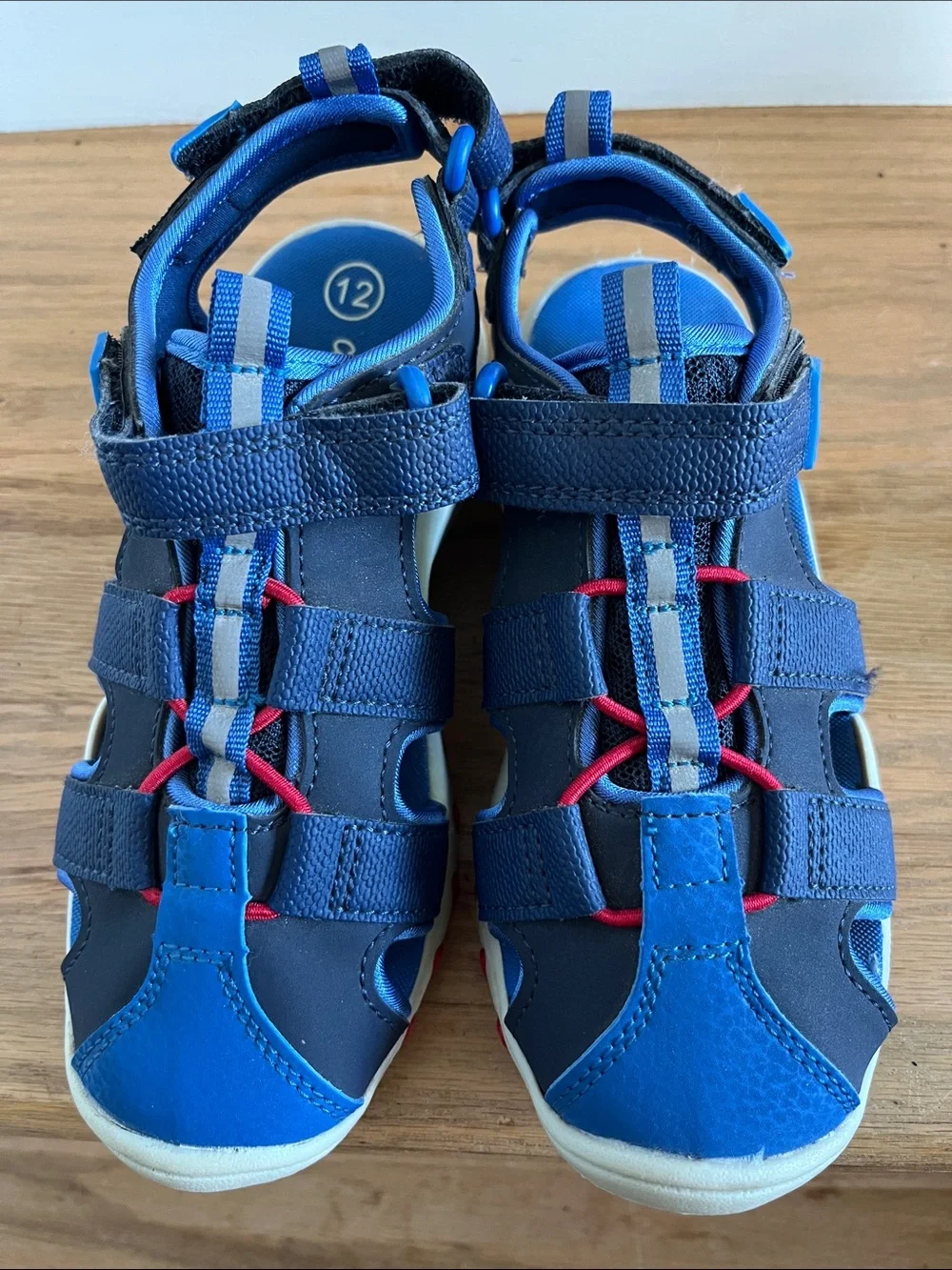 Cat & Jack Navy and Bright Blue Kids Closed-Toe Sport Sandals